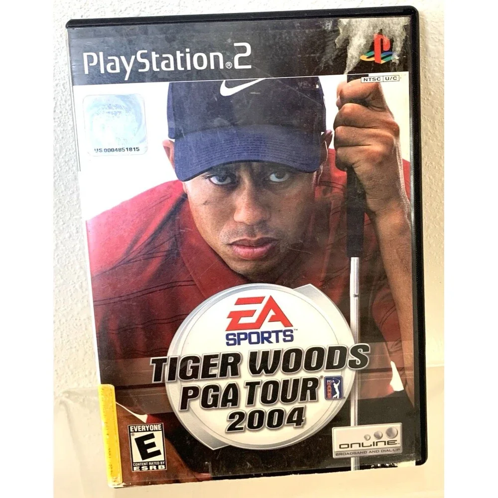 Lot 2 Sony PlayStation 2 Tiger Woods PGA Tour 2004 & Gran Turismo 3 A-Spec